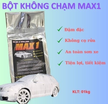 Bột rửa xe không chạm MAX1 1kg