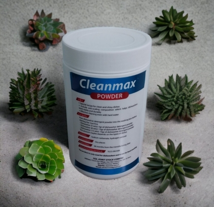 Bột rửa chén, bát dùng cho máy rửa gia đình CLEAN MAX hộp 1,8kg